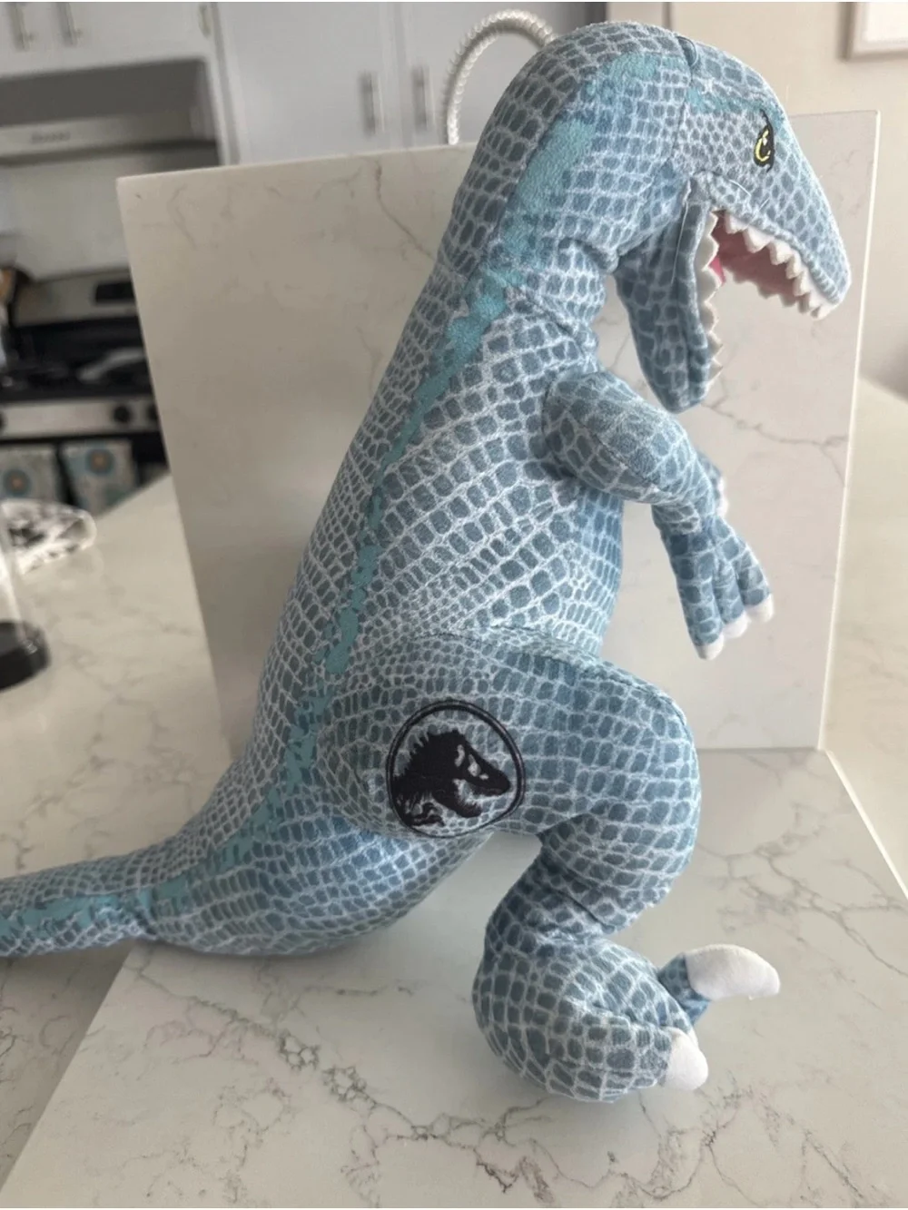 Jurassic Park World Blue T-Rex Plush dinosaur 12